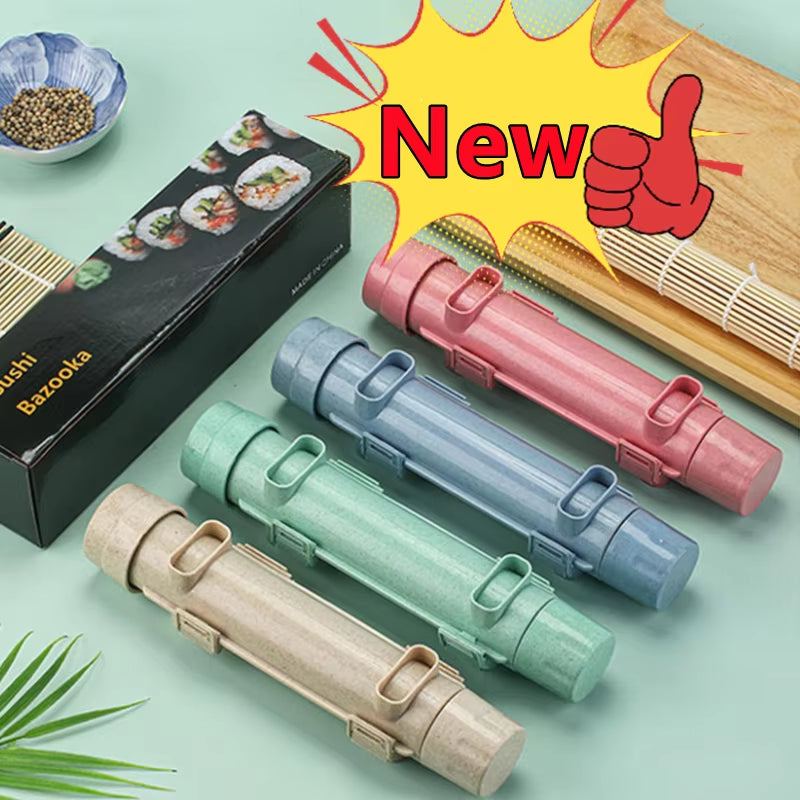 New Quick Sushi Maker Roller Rice Mold Vegetable Meat Rolling Gadgets DIY Sushi Device Making Machine Kitchen Ware Tools 2023