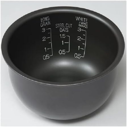Micom 3-Cup Compact Size, Multiple Settings, Stainless Steel Made, Built-In Retractable Power Cord and Easy to Transport Rice Cooker and Warmer