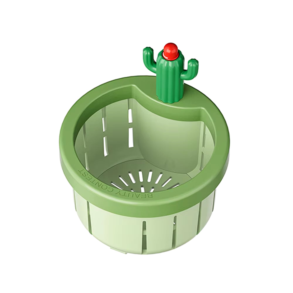 Cactus Sink Filter Food Slag Strainer Kitchen Sink Drain Kitchen Sink Strainer Drain Basket Cactus Shaped Kitchen Accessories