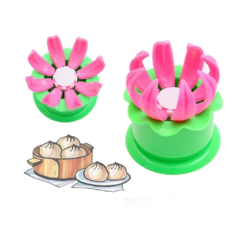 1PC Kitchen DIY Pastrys Pie Dumpling Maker Chinese Baozi Mold Baking and Pastry Tool Steamed Stuffed Bun Making Mould Buns Maker