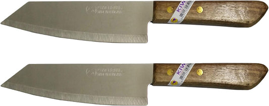 Set of 2  Brand Deba Style Flexible Stainless Steel Knives # 171.