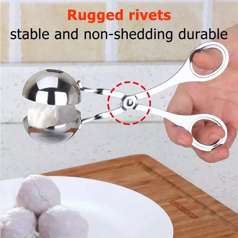 Meatball Maker Clip Fish Ball Rice Ball Making Mold Stainless Steel Form Tools Kitchen Accessories Gadgets Cuisine Cocina