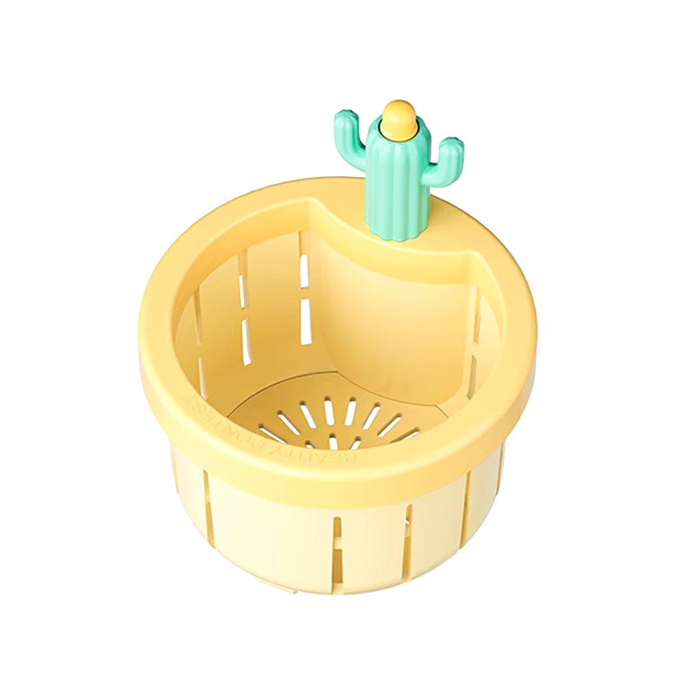 Cactus Sink Filter Food Slag Strainer Kitchen Sink Drain Kitchen Sink Strainer Drain Basket Cactus Shaped Kitchen Accessories