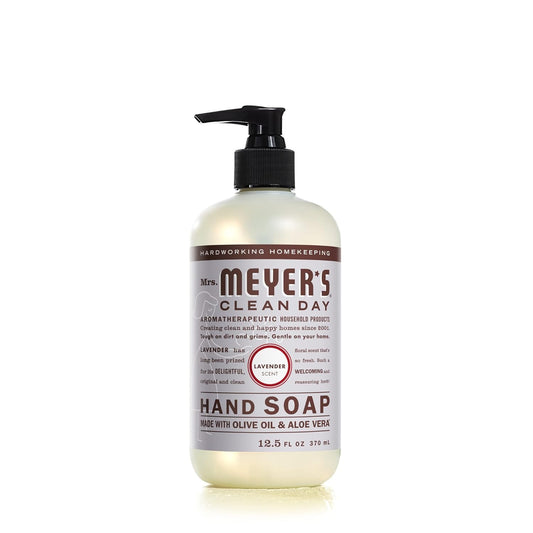 Hand Soap, Made with Essential Oils, Biodegradable Formula, Lavender, 12.5 Fl. Oz