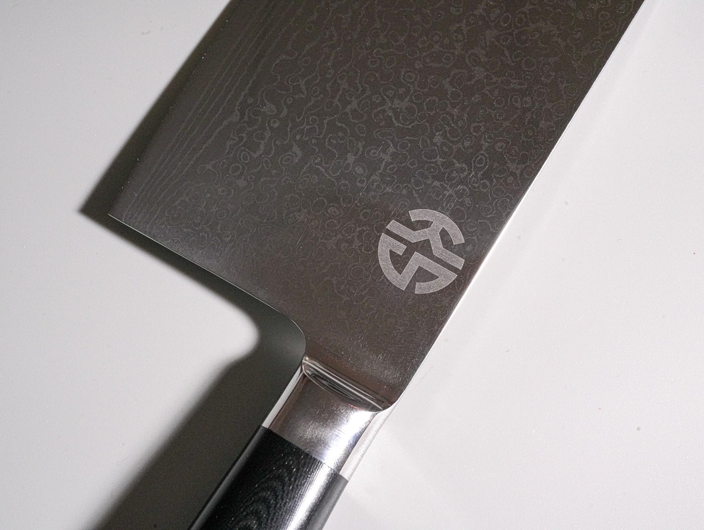 “Thai Takedown” Vegetable Cleaver Damascus steel blade 67 layers Knife – Limited Edition by Chopped Champion Chef Kasem Saengsawang