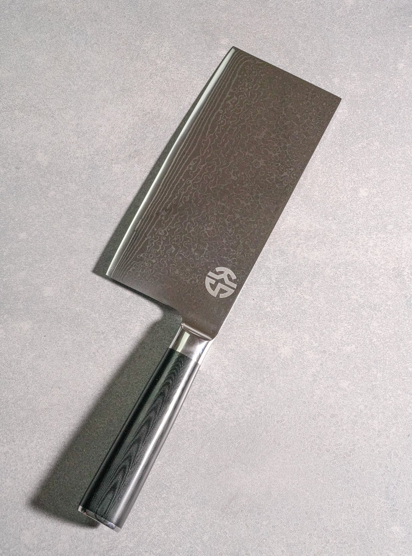 “Thai Takedown” Vegetable Cleaver Damascus steel blade 67 layers Knife – Limited Edition by Chopped Champion Chef Kasem Saengsawang