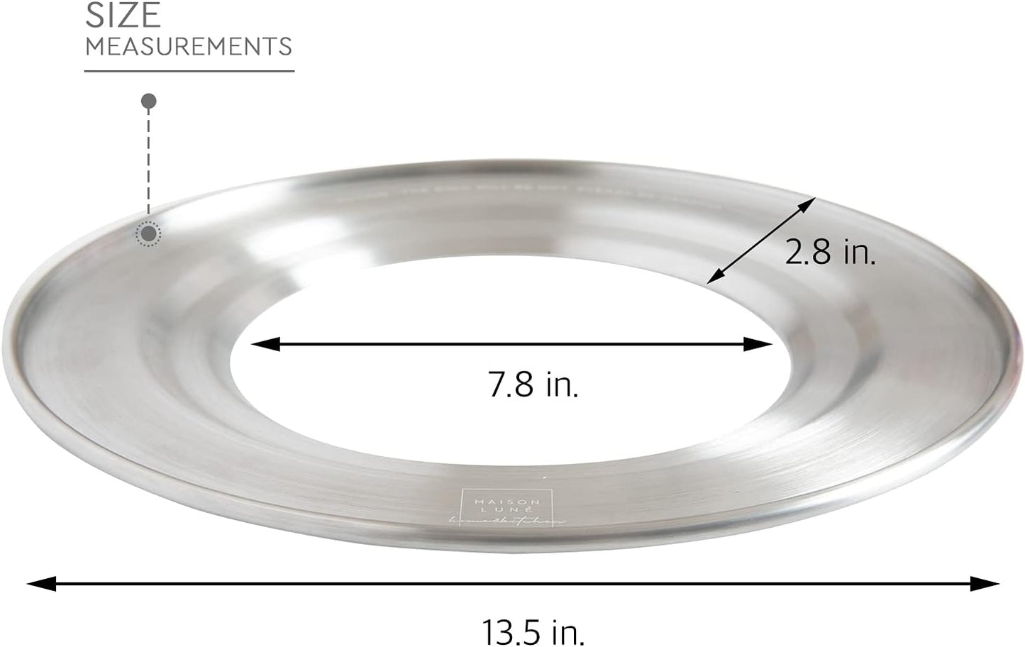 New Coated Steaming Ring for Bamboo Steamers – Cooking Adapter for 8-13 Inch Bamboo Steamers