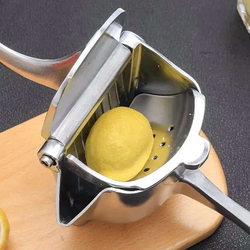 2024 Manual Juice Squeezer Aluminum Alloy Hand Pressure Juicer Pomegranate Orange Lemon Sugar Cane Juice Bar Kitchen Fruit Tool