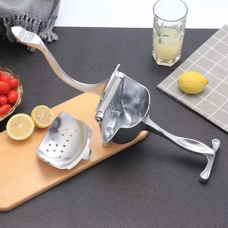 2024 Manual Juice Squeezer Aluminum Alloy Hand Pressure Juicer Pomegranate Orange Lemon Sugar Cane Juice Bar Kitchen Fruit Tool